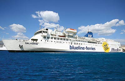 Geniessen Sie die Reise mit Blue Line Ferries