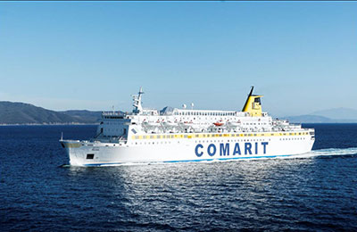 Geniessen Sie die Reise mit Comarit Fähren